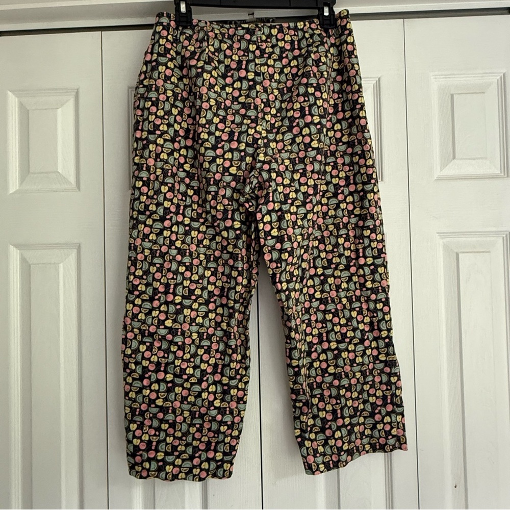 Talbots Multicolor Patterned Capris - Picture 2 of 5